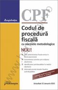 Codul de procedura fiscala cu normele metodologice | Actualizare: 21 ianuarie 2015