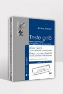 Teste grila. Pentru admiterea in magistratura si avocatura [Drept penal si Drept procesual penal] - peste 800 de grile, 2014