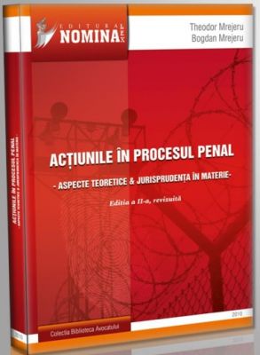 Actiunile in procesul penal. Aspecte teoretice si Jurisprudenta in materie (Carte de: Theodor Mrejeru, Bogdan Mrejeru)