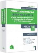 Prezentare comparativa. Legea nr. 85/2014 privind procedurile de prevenire a insolventei si de insolventa si vechea reglementare | Autor: Av. Arin Octav Stanescu