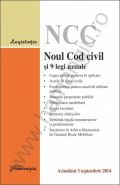 Noul Cod civil si 9 legi uzuale - actualizat 3 septembrie 2014