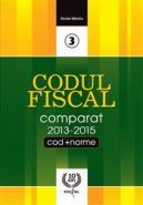 Codul Fiscal Comparat 2013-2015 (Cod si Norme) | Autor: NICOLAE MANDOIU