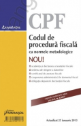 Codul de procedura fiscala cu normele metodologice (actualizat prin OG nr. 8/2013)