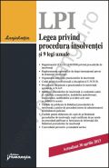 Legea privind procedura insolventei si 9 legi uzuale [Actualizare: 26 aprilie 2013]