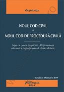 Noul Cod civil. Noul Cod de procedura civila. Actualizare: 24 ianuarie 2014 cu legea de punere in aplicare, reglementarea anterioara, legislatie conexa, index alfabetic