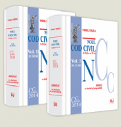 Pachet 2 volume: Noul Cod civil adnotat cu doctrina si jurisprudenta | Autor: Viorel Terzea
