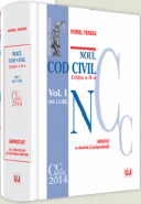 Pachet 2 volume: Noul Cod civil adnotat cu doctrina si jurisprudenta | Autor: Viorel Terzea